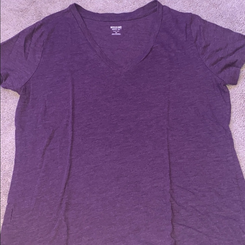 Purple Cotton Tee
